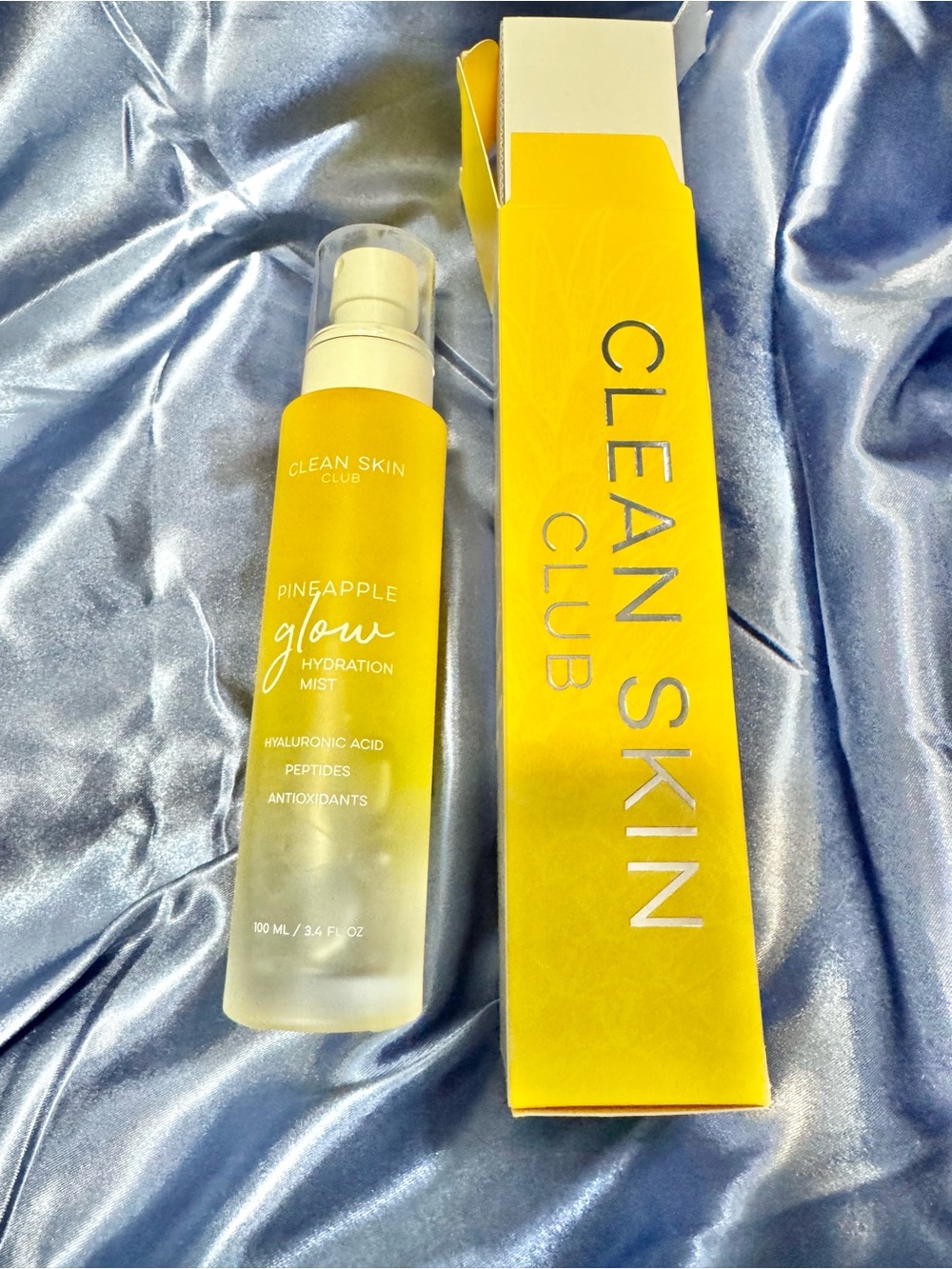 Clean Skin Club Pineapple Glow Hydration Mist - Yellow